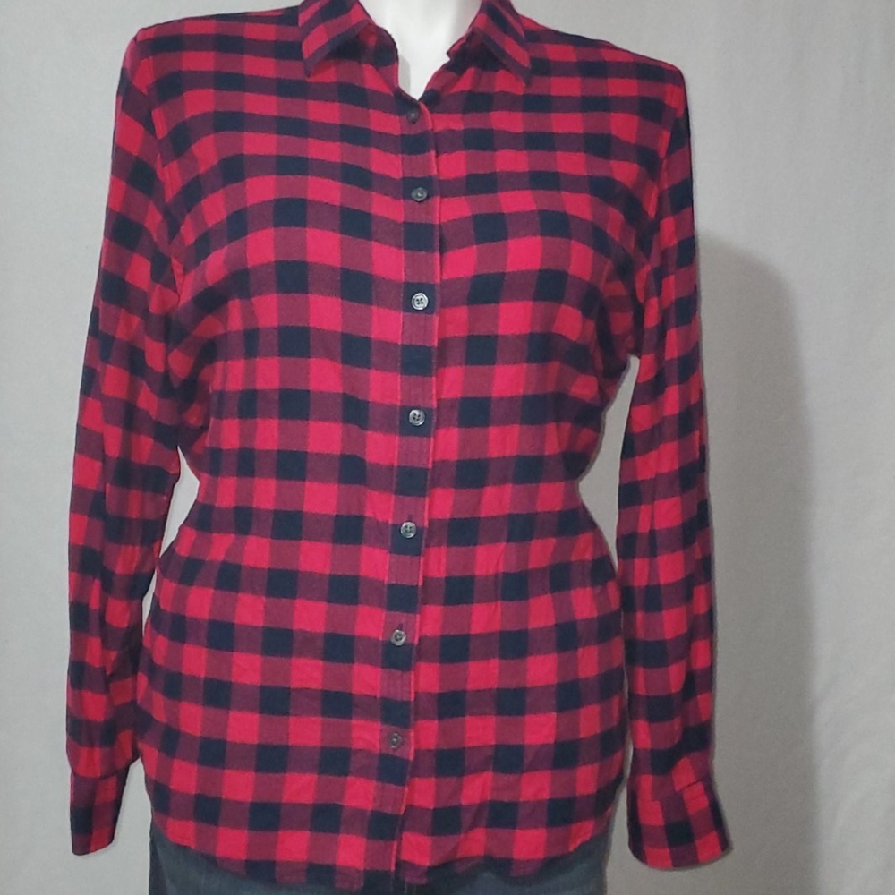 Lands End size 18 flannel shirt